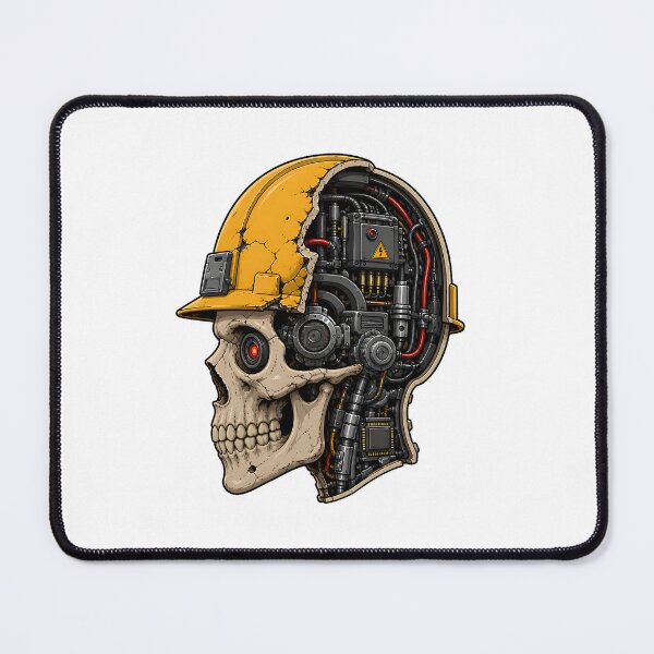 Item preview, Cutaway Robotic Skull Hard Hat Electronics designed and sold by octozap.