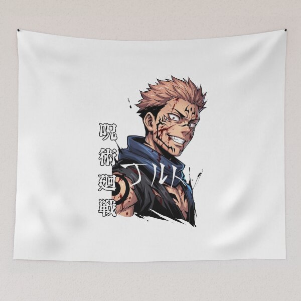 Item preview, Cursed Anime Warrior Shirt – Dark Energy Sorcerer, Japanese Style Anime Graphic designed and sold by lamiarte.