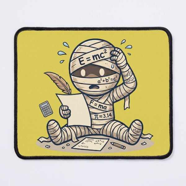 Item preview, Wrapped Up In Math - Cute Funny Mummy designed and sold by MythoWorldddd.