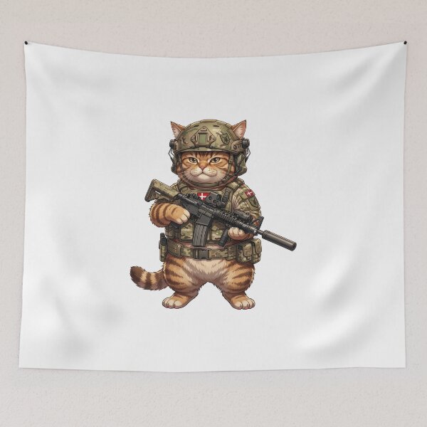 Item preview, Danish SOF CAT designed and sold by RAWLIFEGRAPHIC.