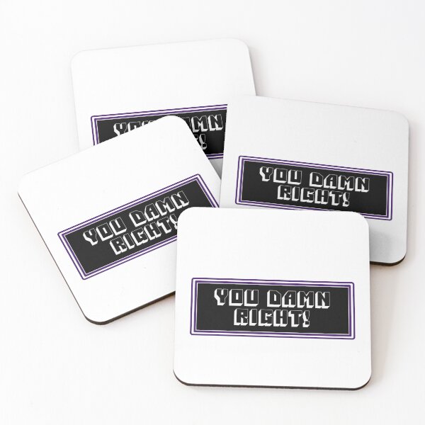 Item preview, You Damn Right – Isaac Hayes Shaft Inspired Quote Retro Soul Design designed and sold by MusicFanTees.