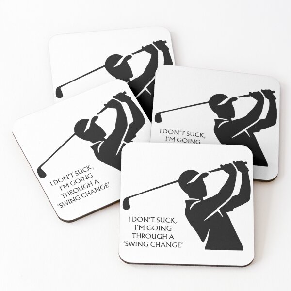 Item preview, Golfer Excuse Golf Swing Change designed and sold by andersonarchive.