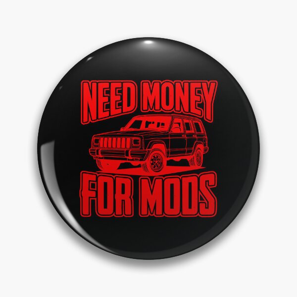 Item preview, Cherokee XJ Need Money For Mods Off-Road Red designed and sold by Off-Road-Zone.