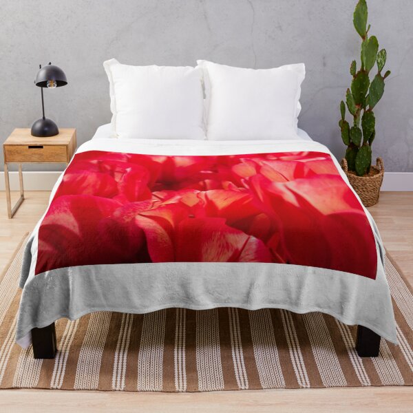 Item preview, A riot of red tulip petals designed and sold by Josie Gilbert.