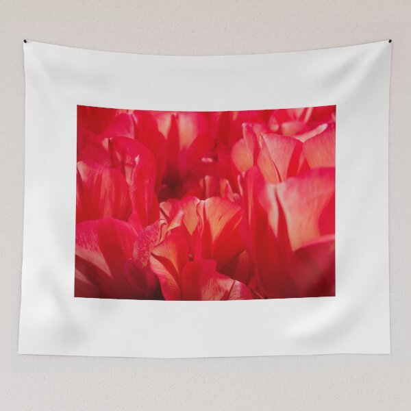 Item preview, A riot of red tulip petals designed and sold by Josie Gilbert.