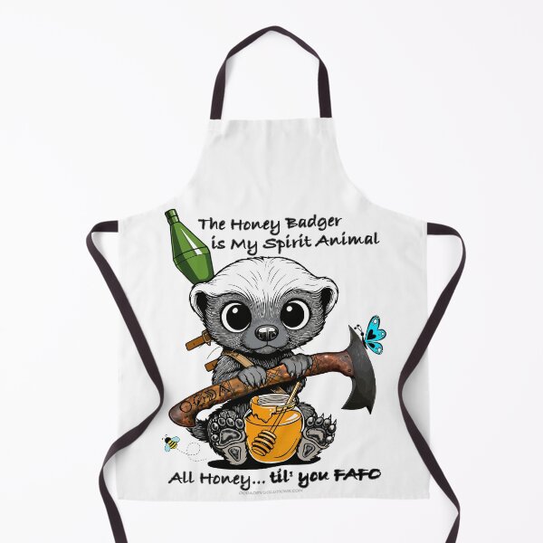 Item preview, Tactical Honey Badger (blk text) - OODA DEV designed and sold by OODADEV.