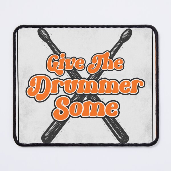 Item preview, Give The Drummer Some – Funny Drummer Shirt, Drum Humor Design designed and sold by MusicFanTees.