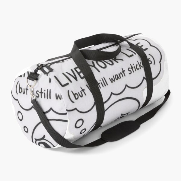 Item preview, Live Your Life But I Still Want Stickers Funny designed and sold by Hafcishop.