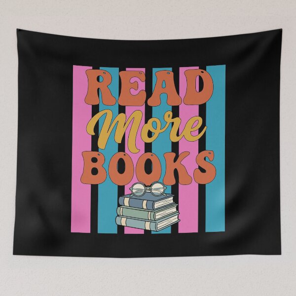 Item preview, Retro Read More Books Librarian Book Lover Gift designed and sold by KroghDs.