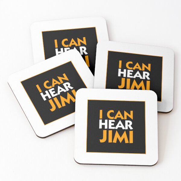 Item preview, I Can Hear Jimi – White Men Can't Jump designed and sold by MusicFanTees.