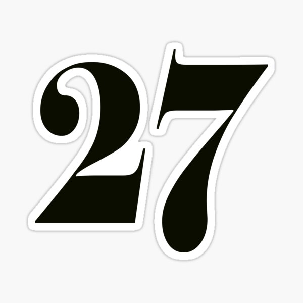 Number 27 Gifts & Merchandise | Redbubble