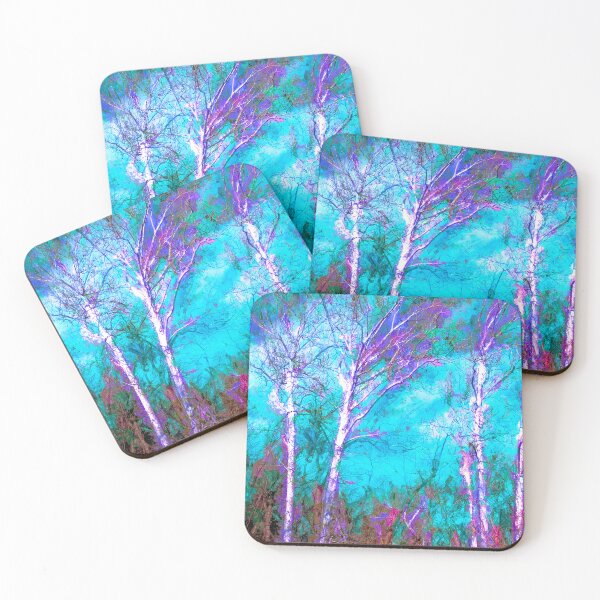Item preview, Birch Trees, Abstract Modernist Illustration designed and sold by AMacGPhilly.