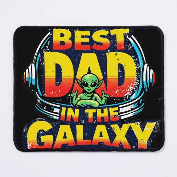 Item preview, Best Space Hunter Dad Vintage Retro Sci Fi Father designed and sold by Retro Mood Co.