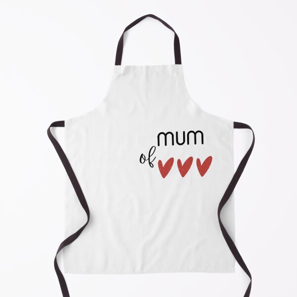 Item preview, Mum Of Three Hearts Cute Design designed and sold by VibeoCanvasShop.