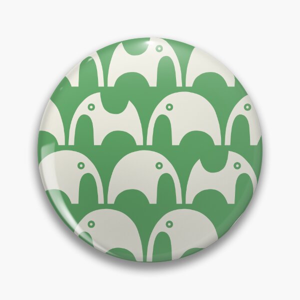 Item preview, playful elephants - green & cream designed and sold by Johanna Kindvall.