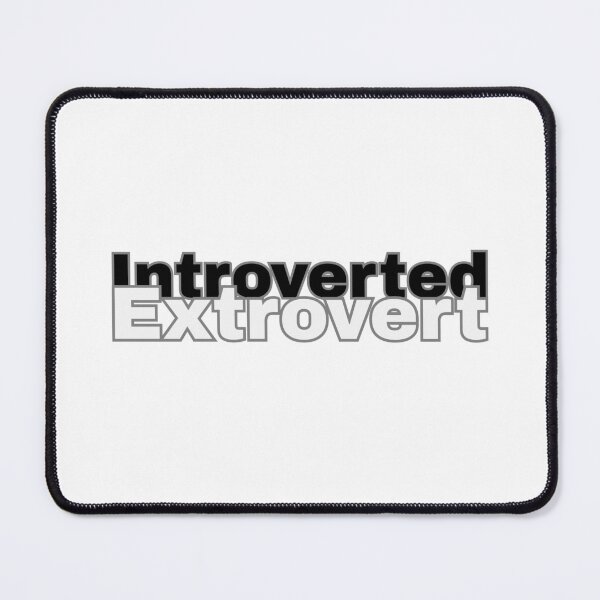 Item preview, Introverted Extrovert – Minimalist Ambivert Personality Design designed and sold by MusicFanTees.