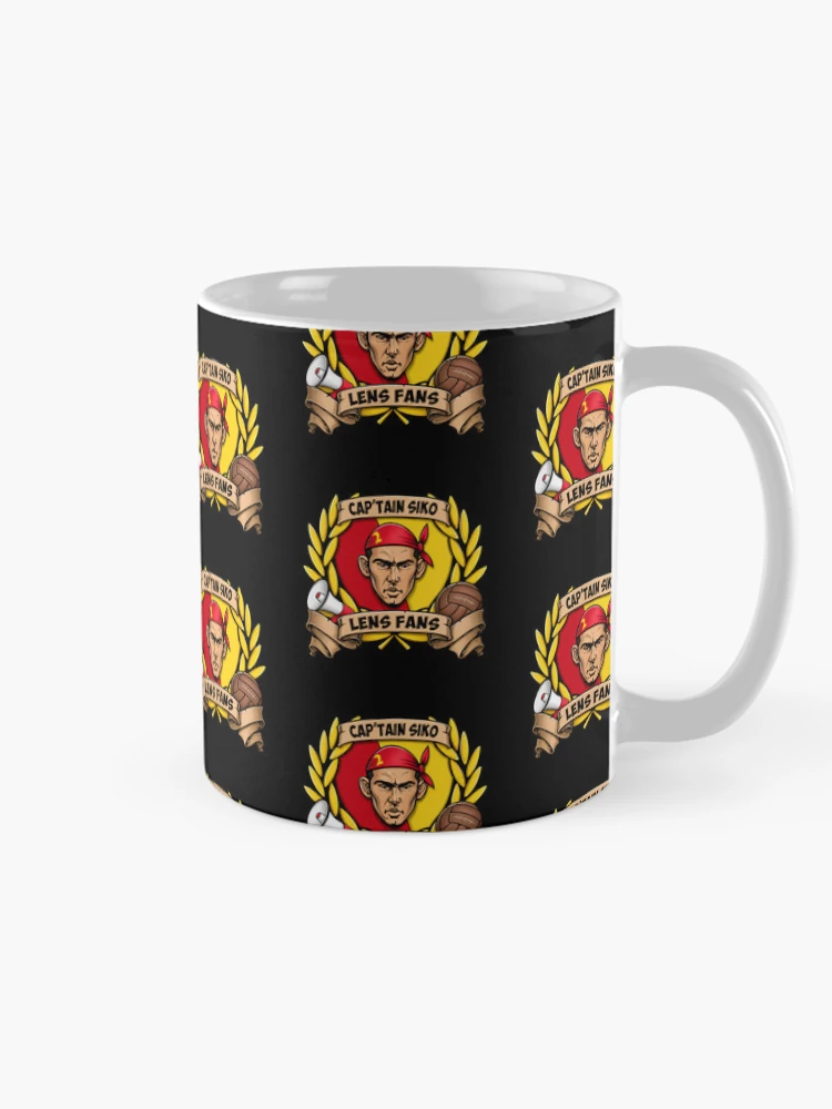 Aperçu 3 sur 6. Mug à café avec l'œuvre Tigres Rouges 1994 Capitaine Siko créée et vendue par canvasriddle.