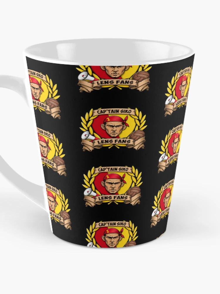 Aperçu 3 sur 4. Mug à café avec l'œuvre Tigres Rouges 1994 Capitaine Siko créée et vendue par canvasriddle.