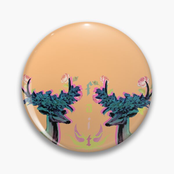Item preview, Faith Nature-Pastel Deers with floral Antlers  designed and sold by mooncakekaro.