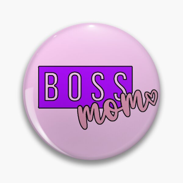 Item preview, Boss Mom, Female Entrepreneur, Purple, Pink designed and sold by AstronautMerch.