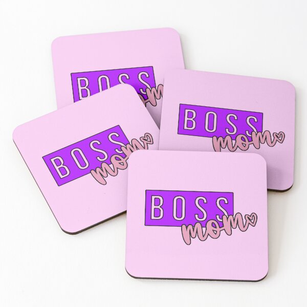 Item preview, Boss Mom, Female Entrepreneur, Purple, Pink designed and sold by AstronautMerch.