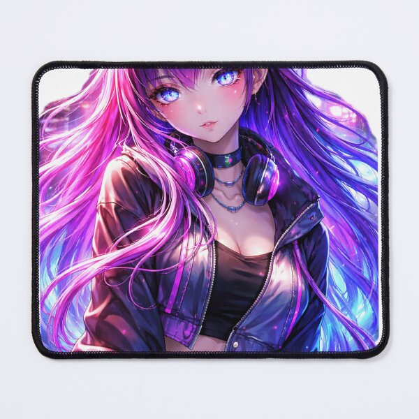 Item preview, Hypnotic Waifu – Neon Anime Girl You Can’t Ignore designed and sold by AnimDream .
