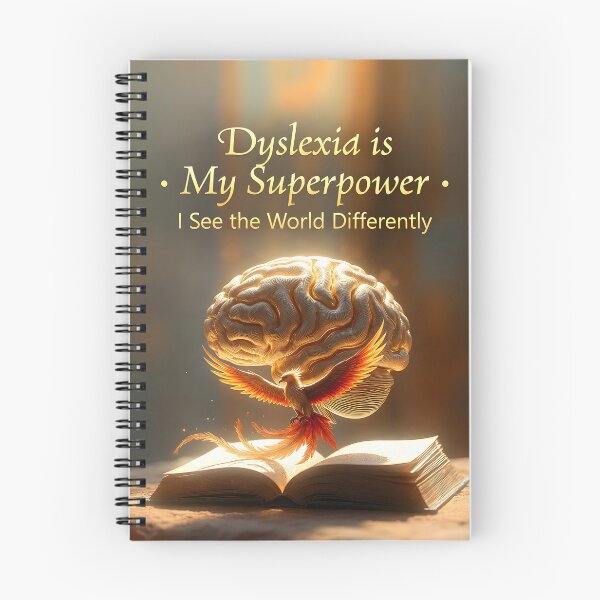 Item preview, DYSLEXIA SUPERPOWER BRAIN warm designed and sold by AccidentalArtist.