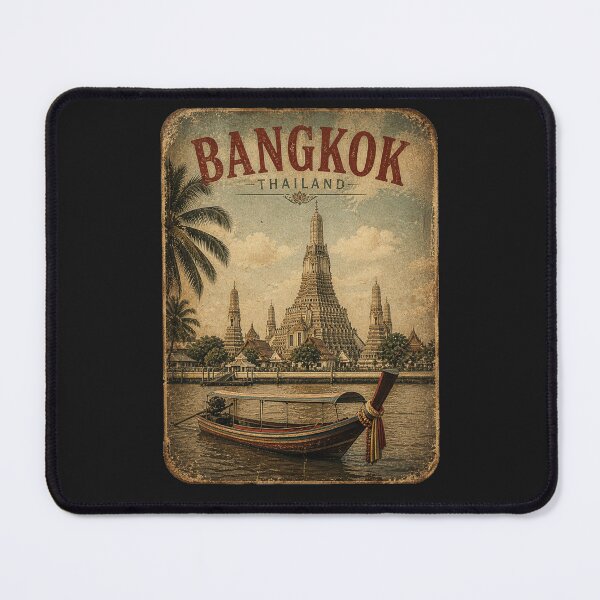 Item preview, Vintage Thailand Travel Gift For Travelers designed and sold by MiraAmiStudio.