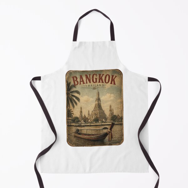 Item preview, Vintage Thailand Travel Gift For Travelers designed and sold by MiraAmiStudio.