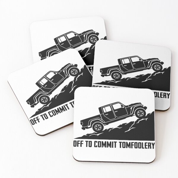 Item preview, Off To Commit Tomfoolery Gladiator JT Off-Roading Black designed and sold by Off-Road-Zone.
