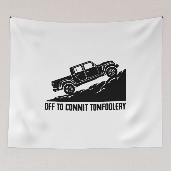 Item preview, Off To Commit Tomfoolery Gladiator JT Off-Roading Black designed and sold by Off-Road-Zone.