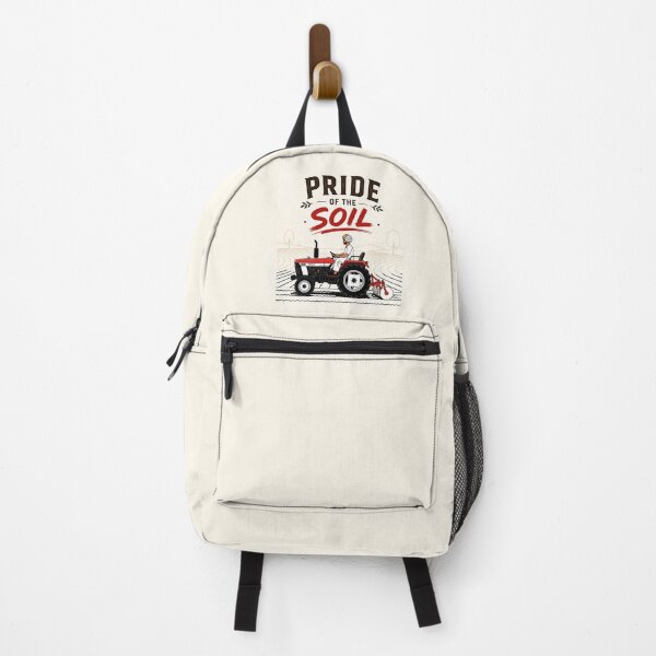 Item preview, Minimal Art Indian Farmer with Tractor | Pride of the soil designed and sold by Anicoa.