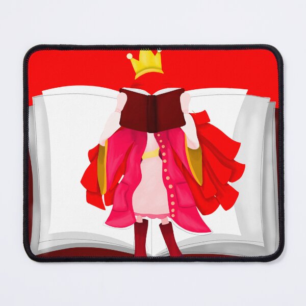 Item preview, Red and a book designed and sold by MsPalette.