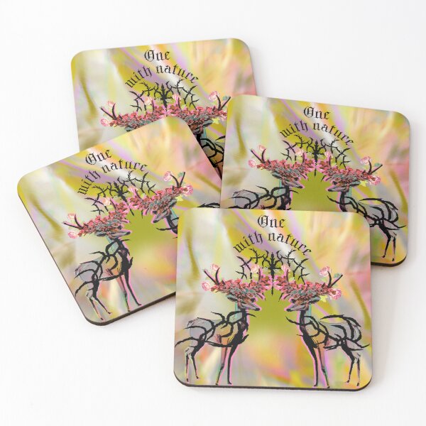Item preview, Pastel Deers with floral Antlers  designed and sold by mooncakekaro.