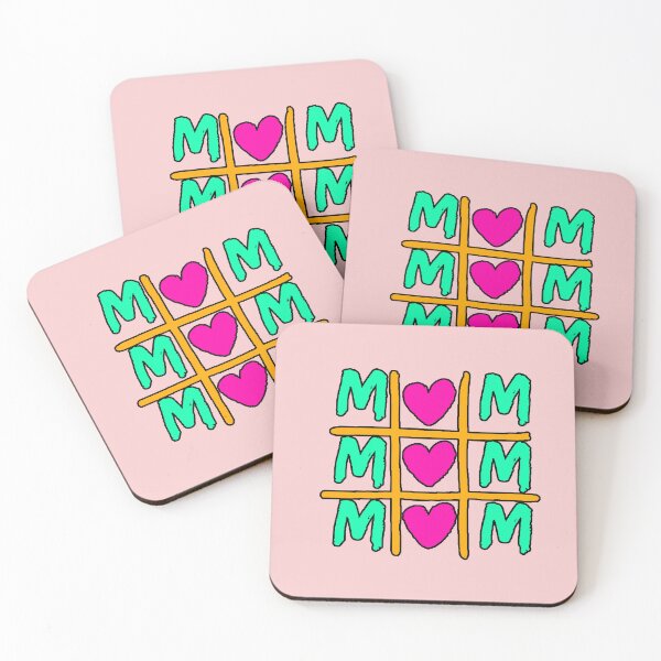 Item preview, Mom, Tic-Tac-Toe Hearts, Mother's Day designed and sold by AstronautMerch.