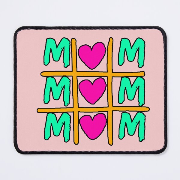 Item preview, Mom, Tic-Tac-Toe Hearts, Mother's Day designed and sold by AstronautMerch.