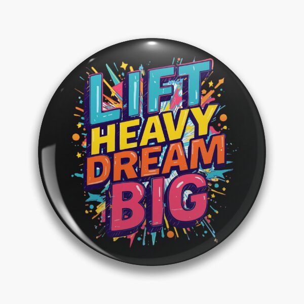 Item preview, Lift Heavy Dream Big designed and sold by Zakrytos ★★★★★.