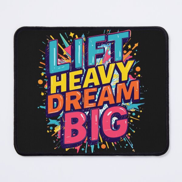Item preview, Lift Heavy Dream Big designed and sold by Zakrytos ★★★★★.