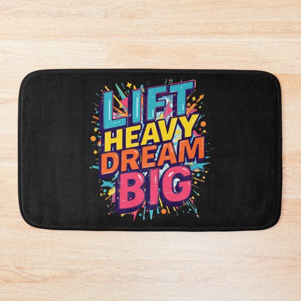 Item preview, Lift Heavy Dream Big designed and sold by Zakrytos ★★★★★.