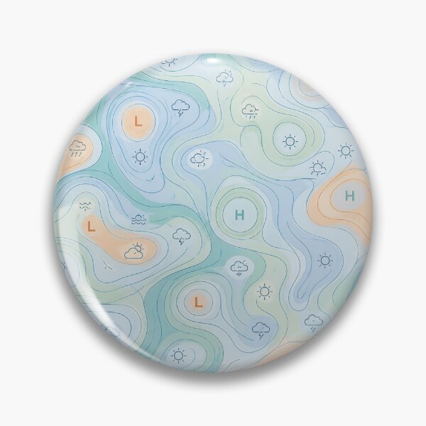 Item preview, Weather map data graphic - Duvet cover - Weather map: Lows and highs designed and sold by Kentala.