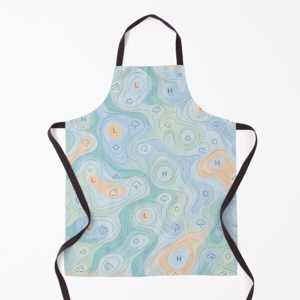 Item preview, Weather map data graphic - Duvet cover - Weather map: Lows and highs designed and sold by Kentala.