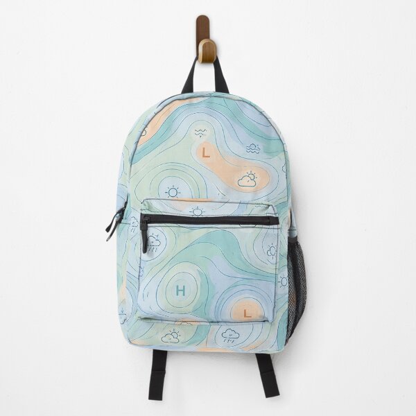 Item preview, Weather map data graphic - Duvet cover - Weather map: Lows and highs designed and sold by Kentala.
