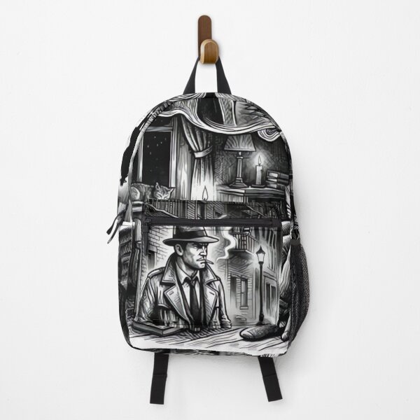Item preview, Fictional World is Better Cozy Reading Noir Vintage Illustration designed and sold by urbinet.