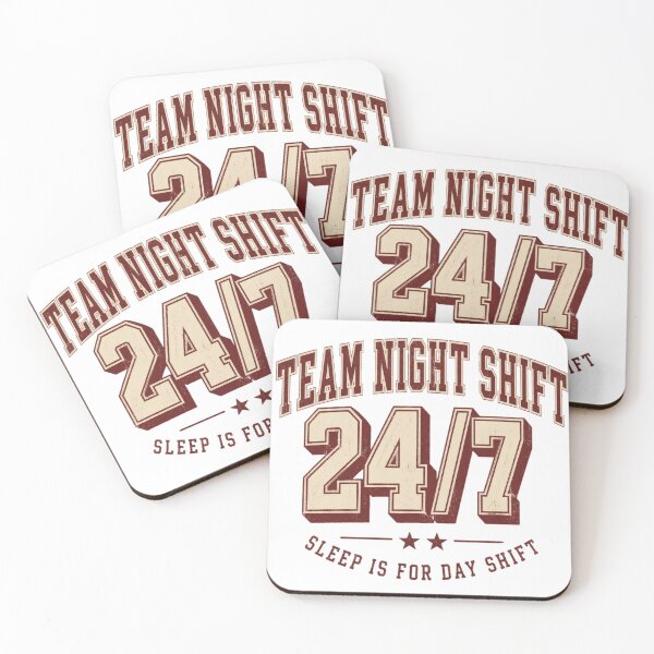 Item preview, Team Night Shift Nurse Shirt — Vintage Varsity Sleep Is For Day Shift Funny RN Gift designed and sold by Notecrea.