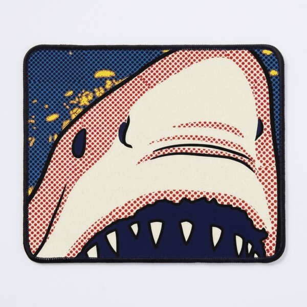 Item preview, Pop Art Shark Jaw Halftone Comic Panel Graphic Design designed and sold by Terry Bain.