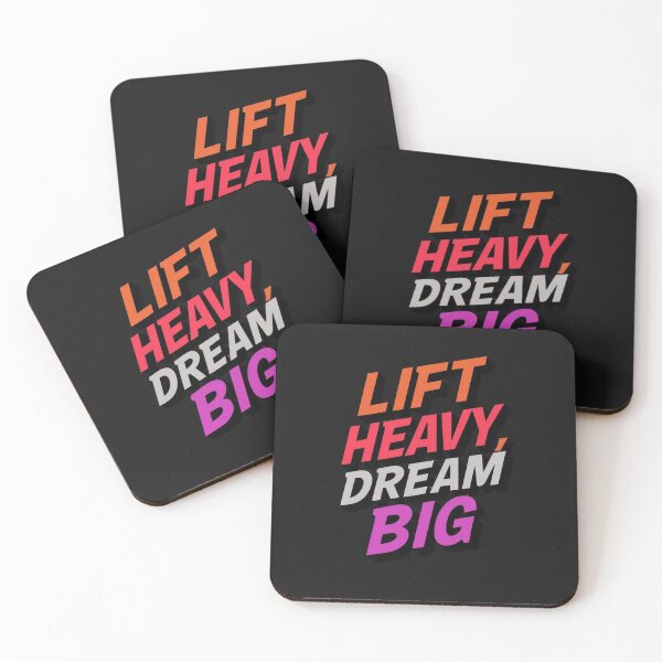 Item preview, Funny Lift Heavy Dream Big designed and sold by Zakrytos ★★★★★.