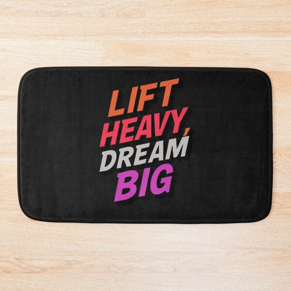 Item preview, Funny Lift Heavy Dream Big designed and sold by Zakrytos ★★★★★.