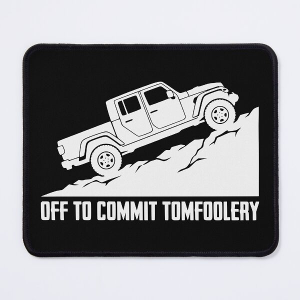 Item preview, Off To Commit Tomfoolery Gladiator JT Off-Roading Off White designed and sold by Off-Road-Zone.