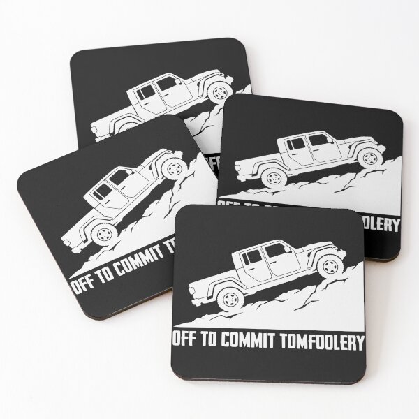 Item preview, Off To Commit Tomfoolery Gladiator JT Off-Roading Off White designed and sold by Off-Road-Zone.