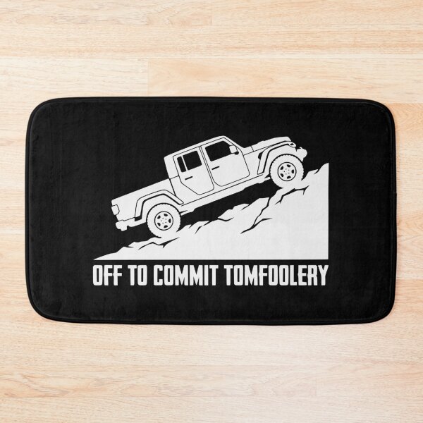 Item preview, Off To Commit Tomfoolery Gladiator JT Off-Roading Off White designed and sold by Off-Road-Zone.